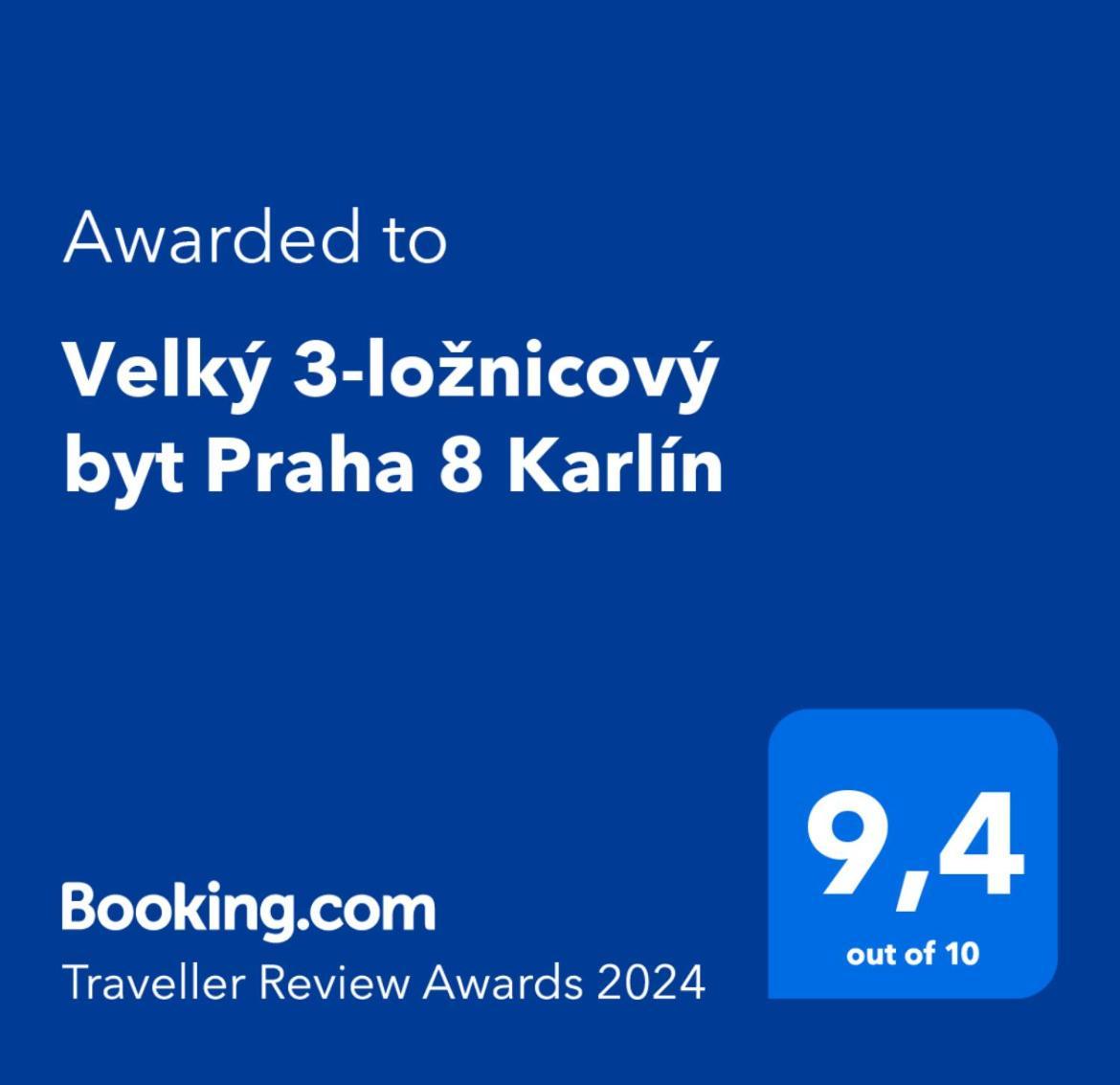 Velky 3-loznicovy Byt 8 Karlin Appartement *